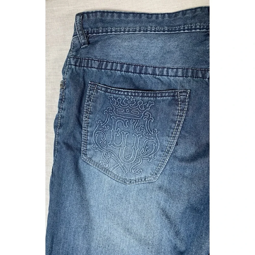 Ecko Unltd Men's Denim Jeans Hip Hop Skater Baggy Y2K‎ Size 36